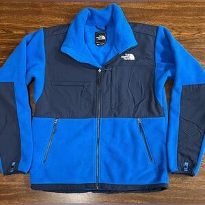 The North Face Royal Blue and Charcoal Jacket